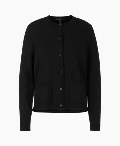 Marccain Essentials Vest +E 39.01 M11 Zwart*Dames Vesten