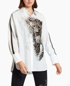 Marccain Sport Blouse Ws 51.13 W09 Wit*Dames Blouses