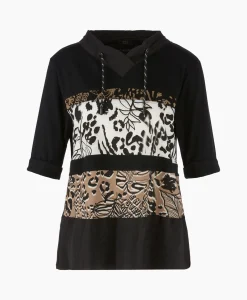 Marccain Sport Blouse Ws 55.05 J88 Zwart*Dames Blouses