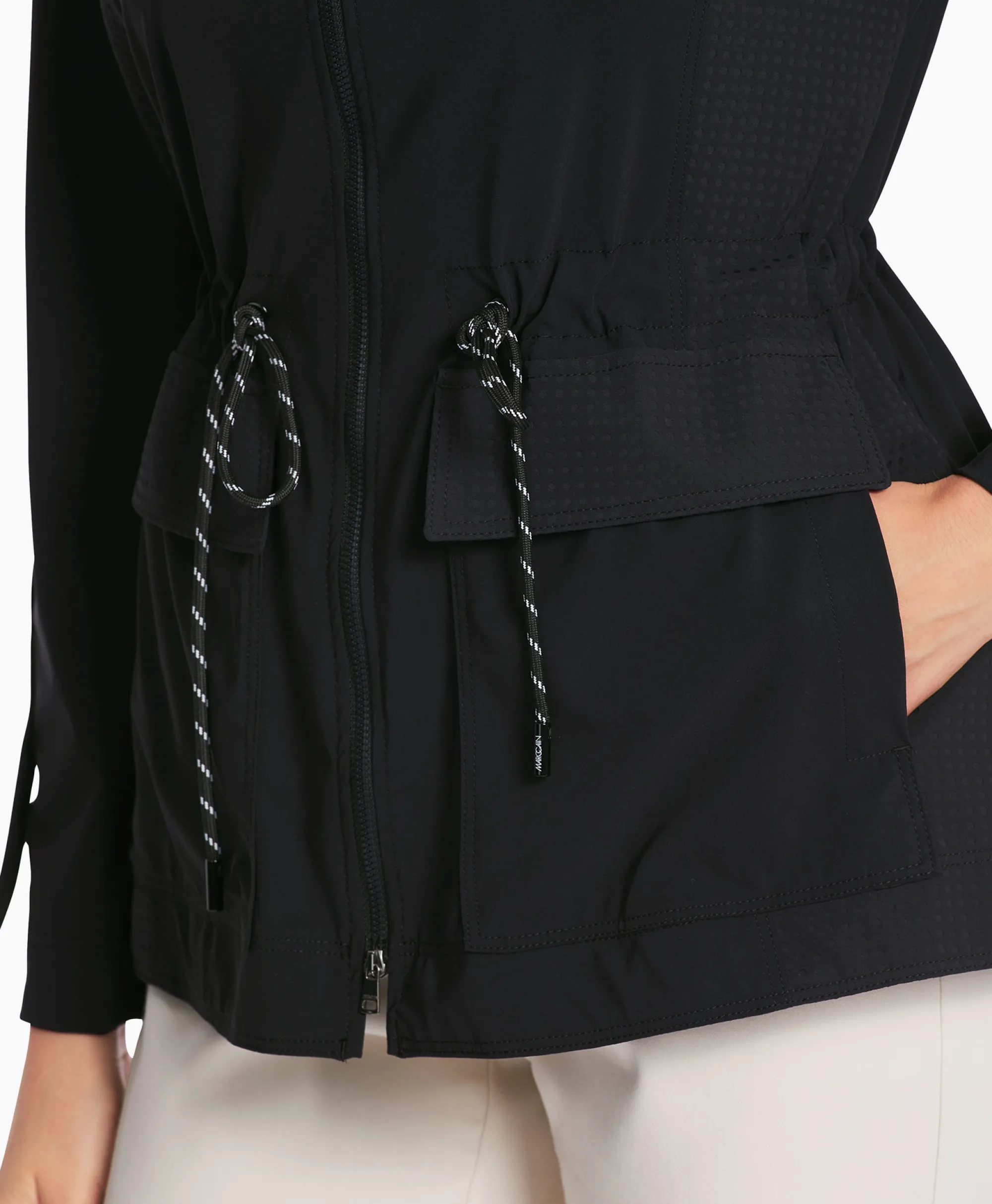 Marccain Sport Jack Ws 31.24 J05 Zwart*Dames Jassen