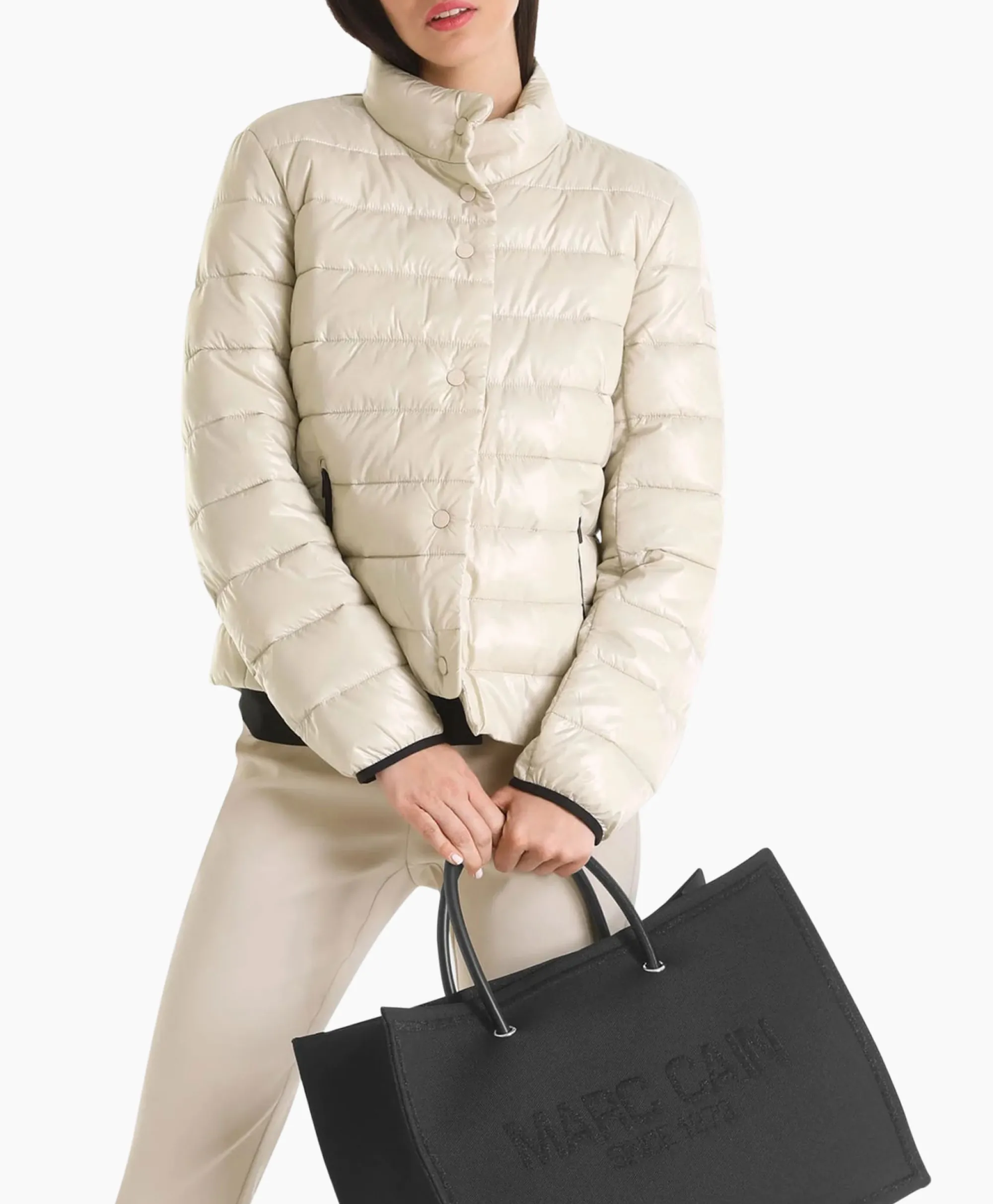 Marccain Sport Jack Ws 12.03 W02 Grijs*Dames Jassen