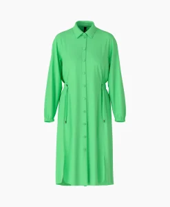 Marccain Sport Jurk Ws 21.14 W28 Groen*Dames Bruiloftskleding