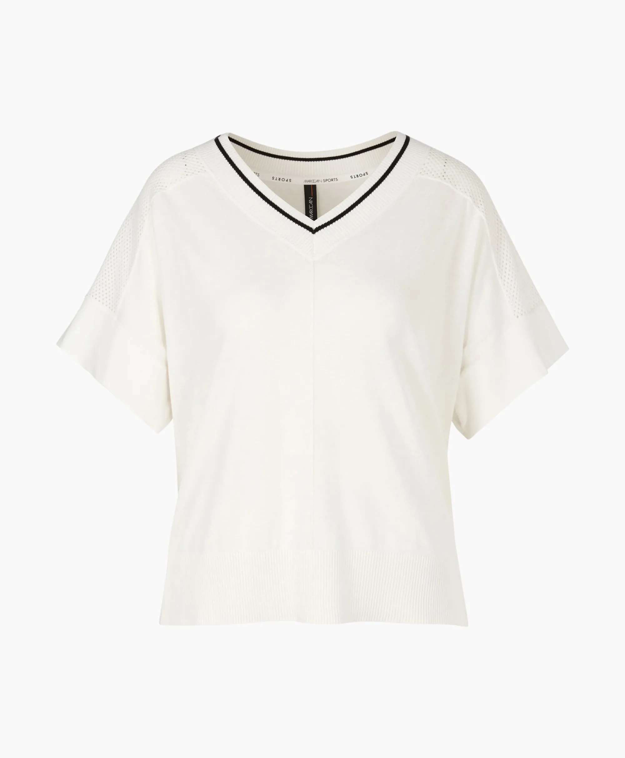 Marccain Sport Pullover Ws 41.24 M71 Off White*Dames T-Shirts & Tops