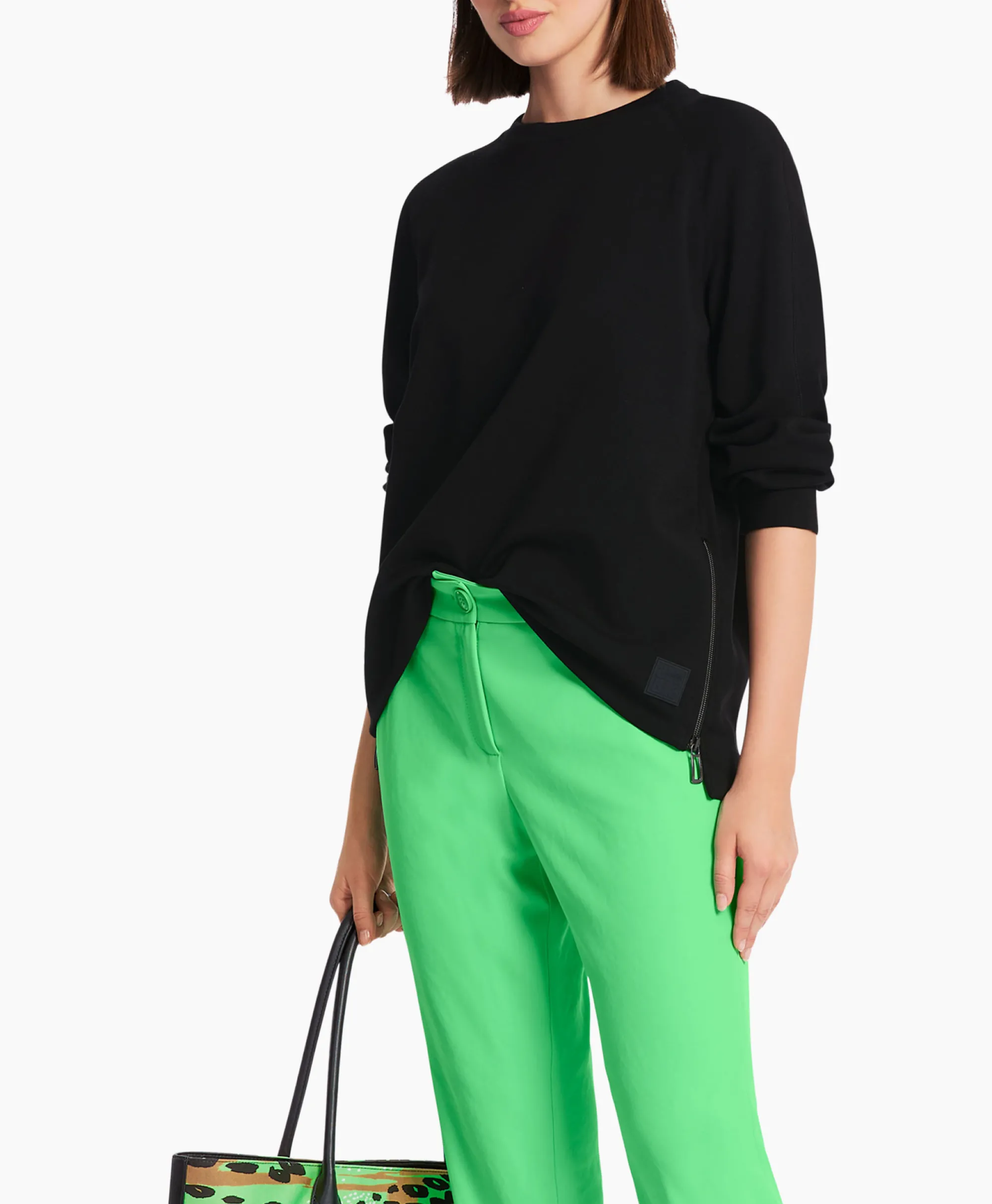 Marccain Sport Pullover Ws 44.04 J43 Zwart*Dames Truien