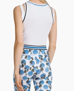 Marccain Sport Top Ws 61.15 J94 Wit*Dames T-Shirts & Tops