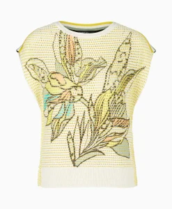 Marccain Sport Top Ws 42.01 M19 Geel*Dames T-Shirts & Tops