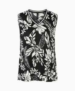 Marccain Sport Top Ws 61.01 W22 Zwart*Dames T-Shirts & Tops
