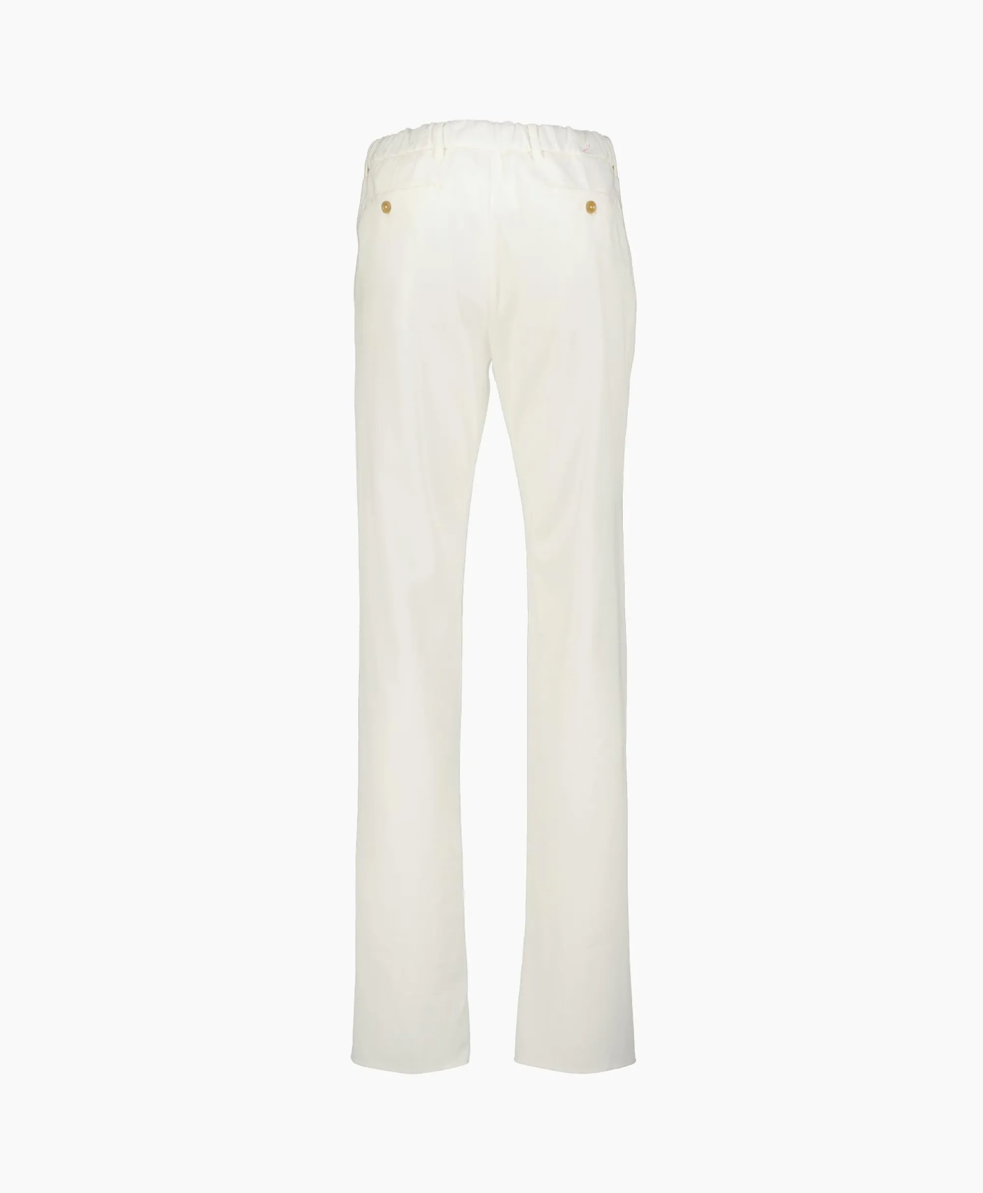 Marco Pescarolo Pantalon 4807 Wit*Heren Broeken