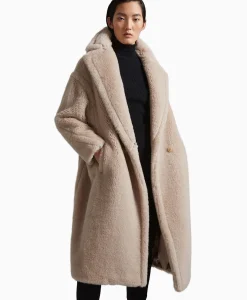 Maxmara Mantel Tedgirl Beige*Dames Jassen