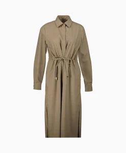 Maxmara Maxi Jurk Monia Bruin*Dames Jurken