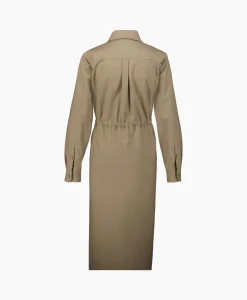 Maxmara Maxi Jurk Monia Bruin*Dames Jurken