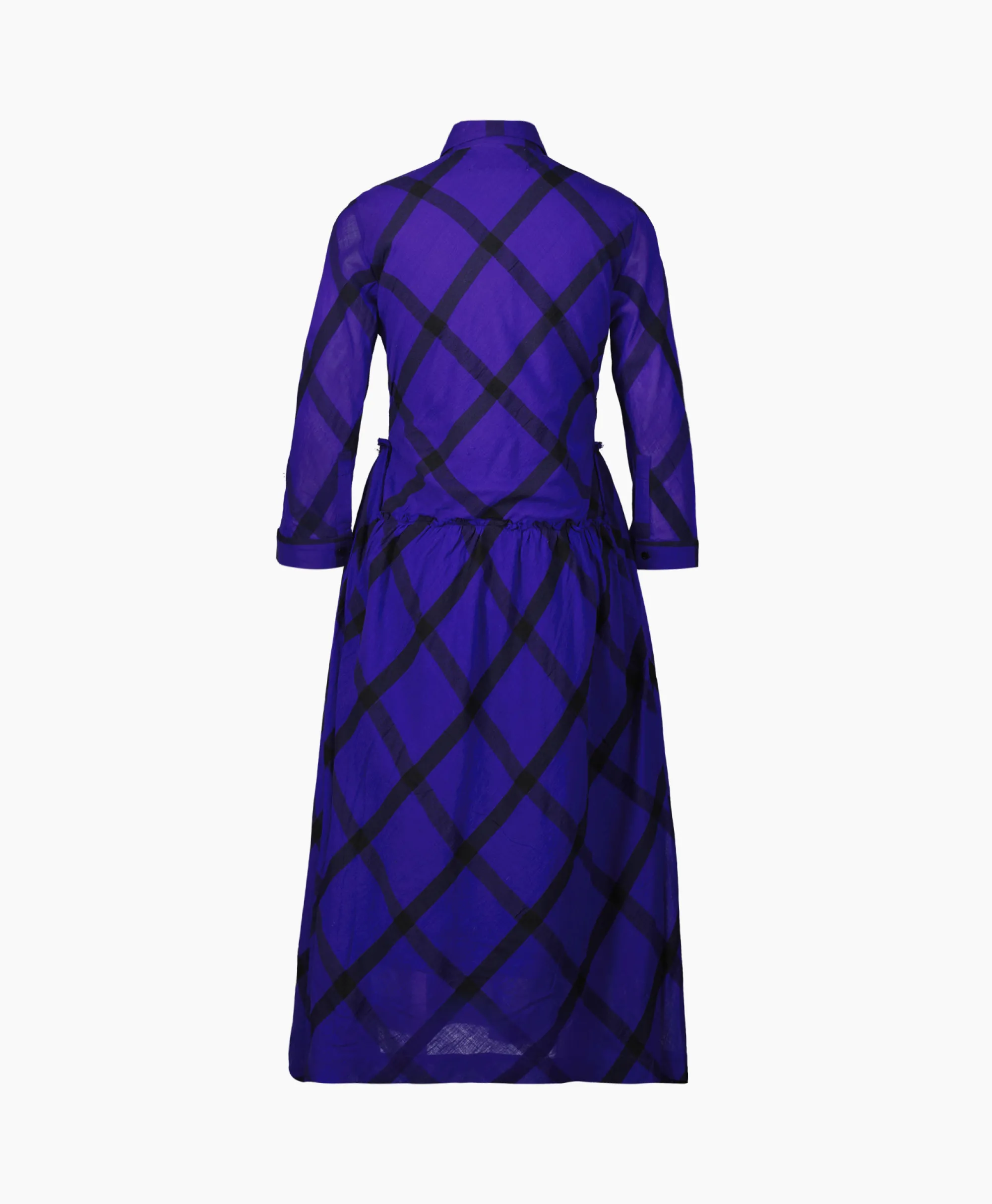 Mii Collection Maxi Jurk 32/Dress Santi Blauw*Dames Jurken