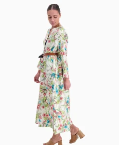 Momoni Maxi Jurk Janie Zand*Dames Jurken