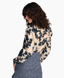 Munthe Blouse Liella Blauw*Dames Blouses