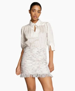 Munthe Blouse Monaco Ecru*Dames Blouses