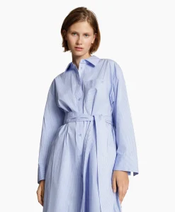 Munthe Midi Jurk Masseila Blauw*Dames Jurken