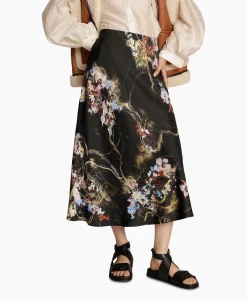 Munthe Midi Rok Carson Off White*Dames Rokken