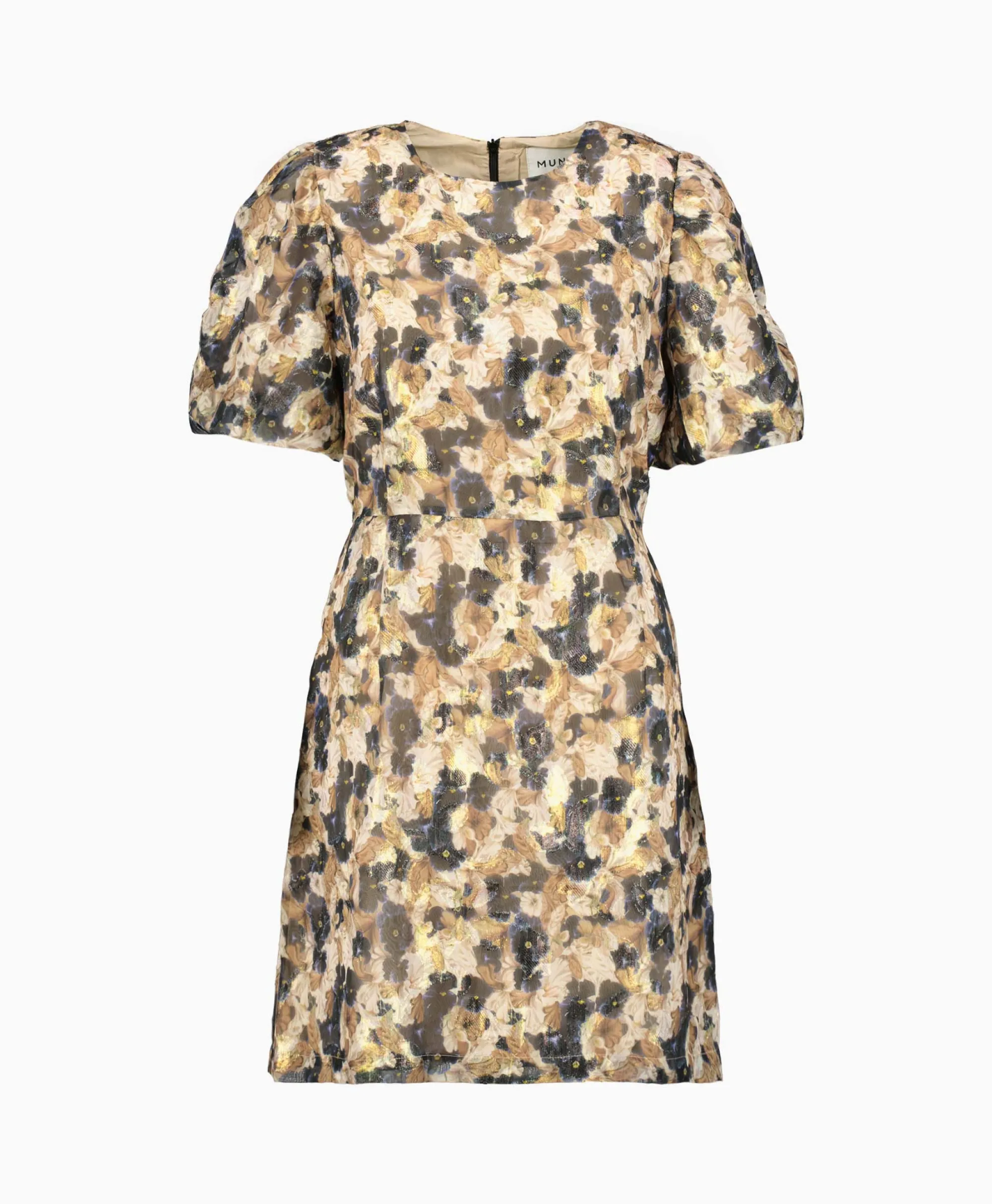 Munthe Mini Jurk 233-1317-23335 Beige*Dames Jurken