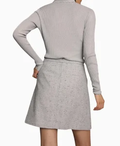 Munthe Minirok 233-1210-23308 Grijs*Dames Rokken