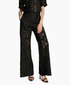 Munthe Pantalon Eileen Zwart*Dames Broeken