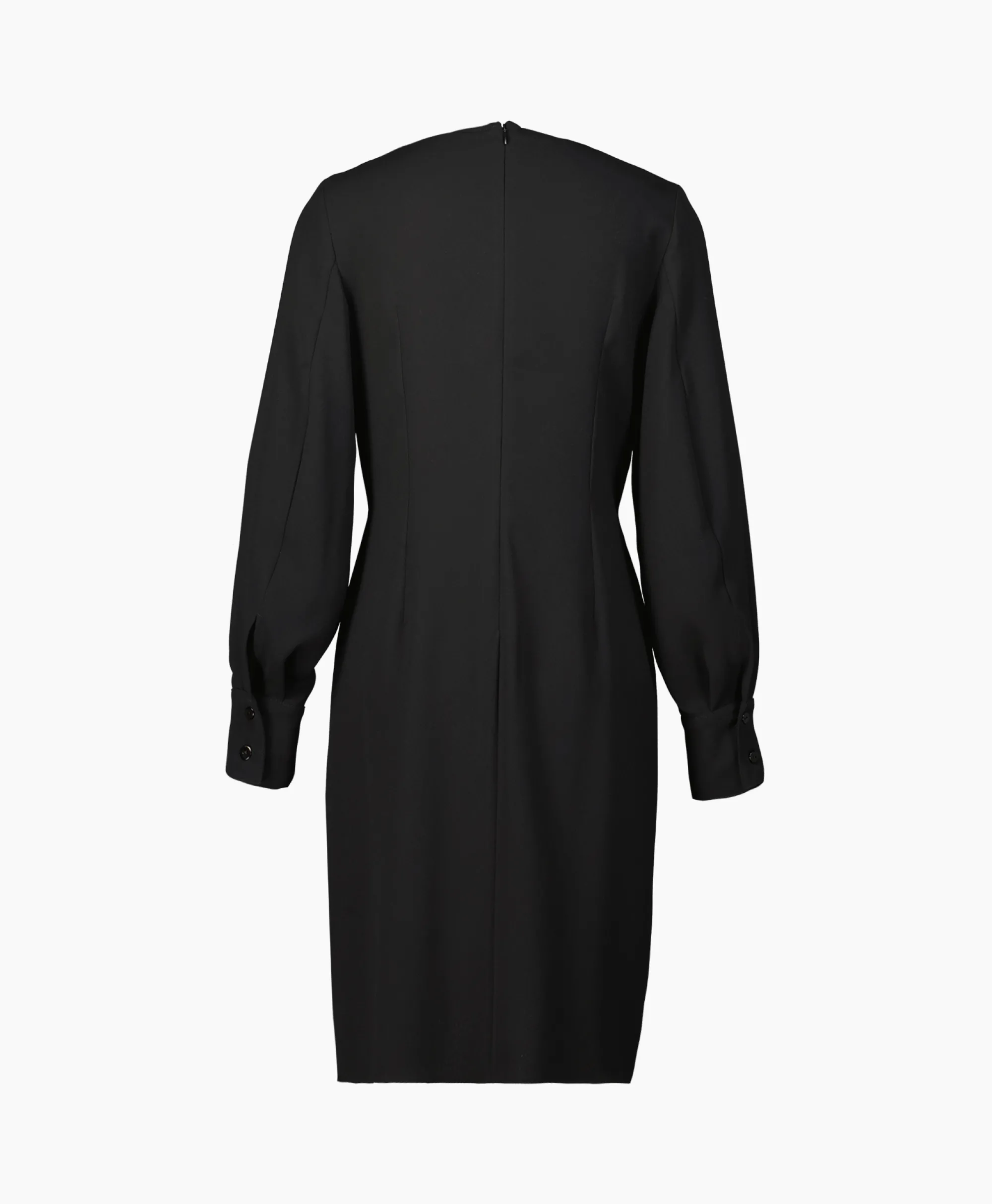 Natan Midi Jurk Vase-N6Nj03 Zwart*Dames Jurken