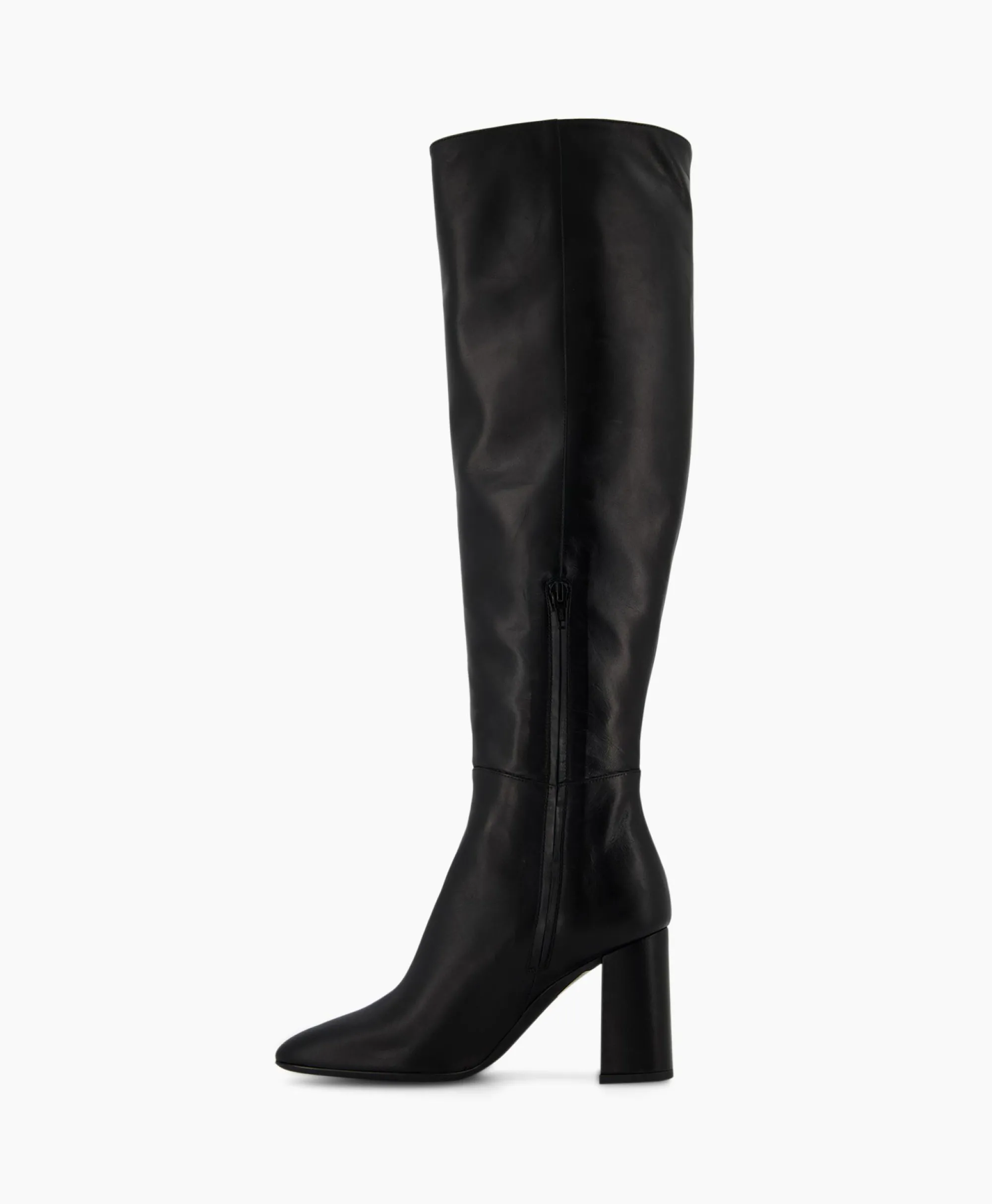 Natan Schoenen Langelaars Duniazwart*Dames Laarzen