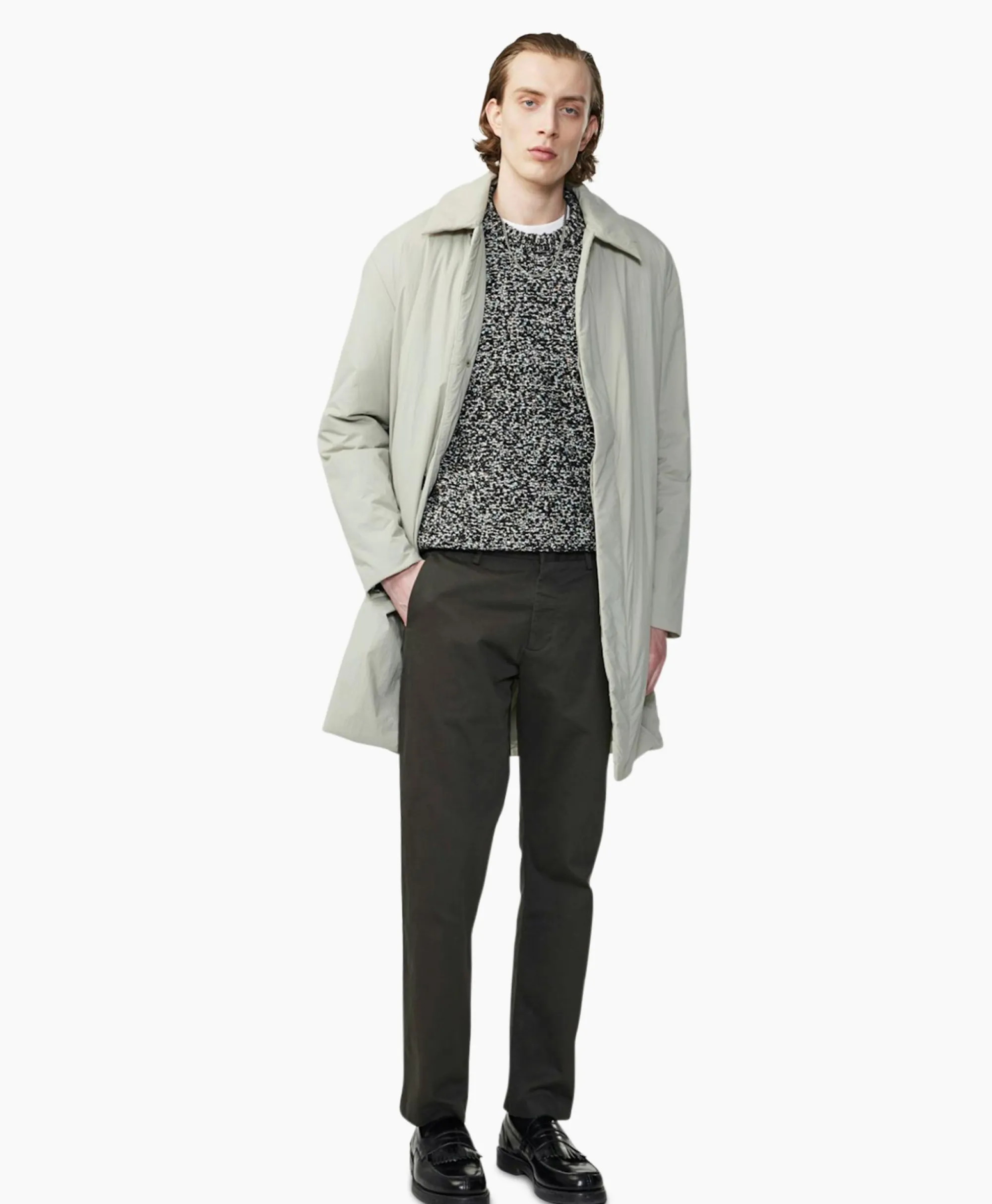 Nn07 Broek Theo 1420 Groen*Heren Broeken