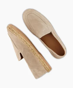 Nubikk Espadrille Mr Sanchez Taupe*Heren Instappers