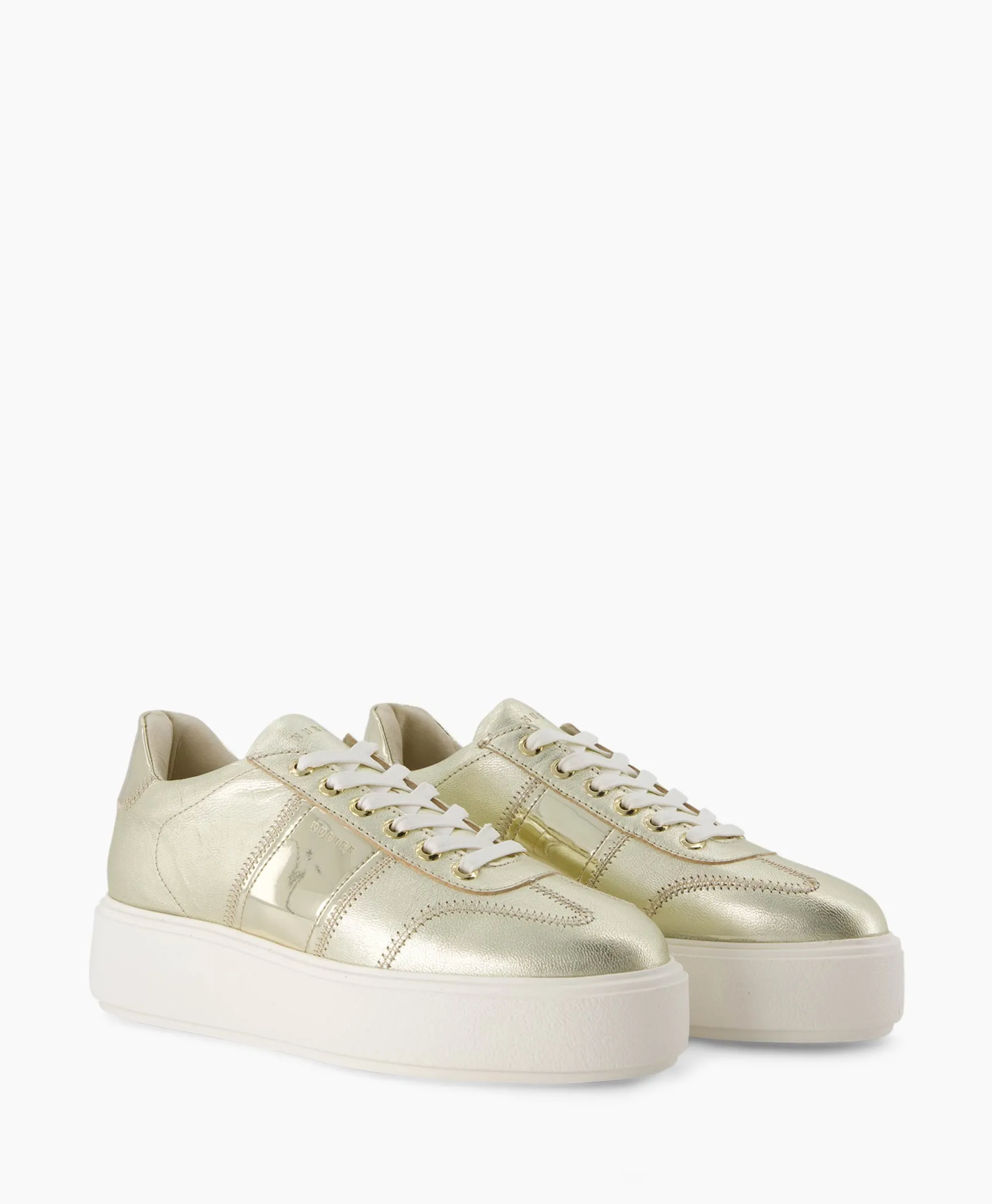 Nubikk Sneaker Elise Wing Goud*Dames Sneakers