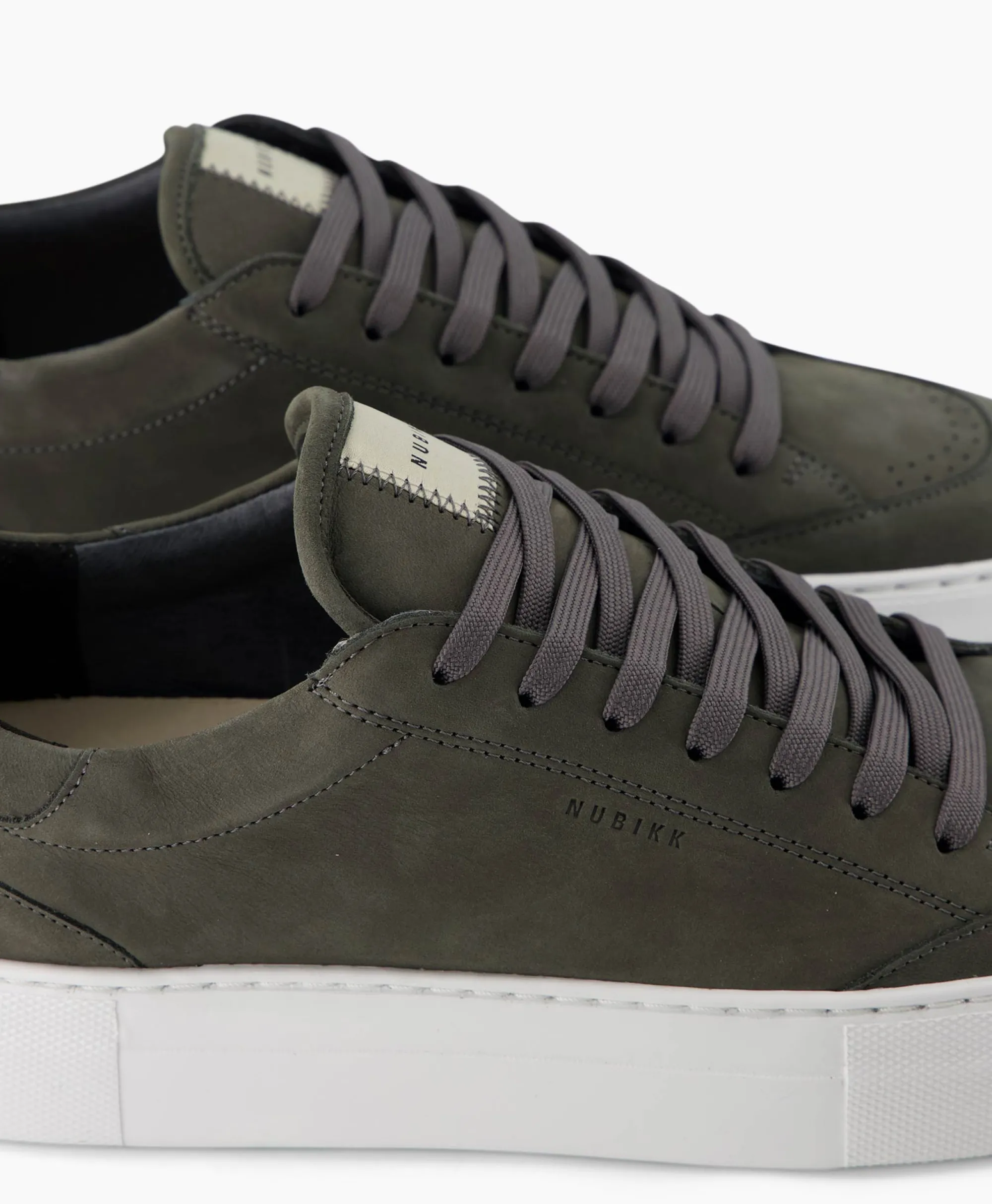 Nubikk Sneaker Jagger Tora Grijs*Heren Sneakers