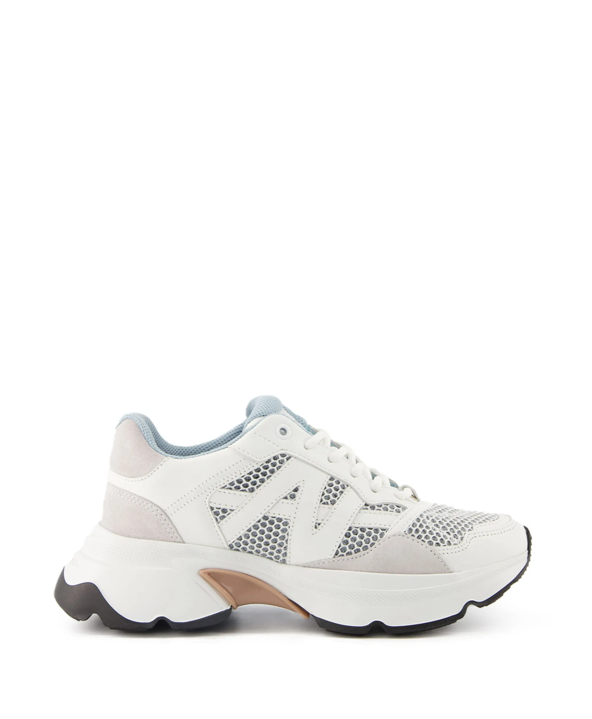 Nubikk Sneaker Ross Trek Wit*Dames Sneakers