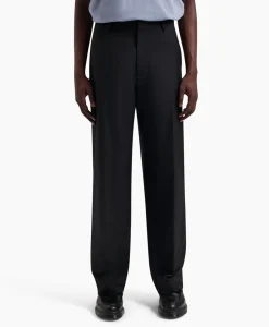 Olaf Hussein Broek Tailored Zwart*Heren Broeken