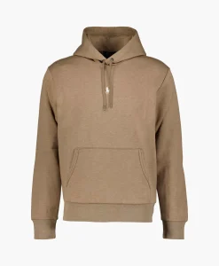 Ralph Lauren Hoodie Mid Logo Bruin*Heren Truien