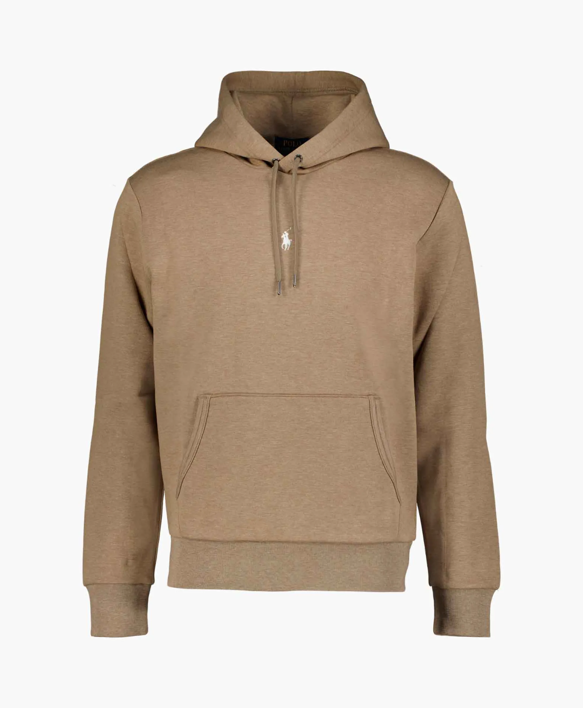 Ralph Lauren Hoodie Mid Logo Bruin*Heren Truien