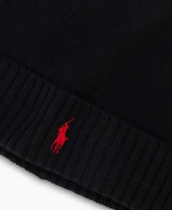 Ralph Lauren Muts Cold Weather Zwart*Heren Mutsen