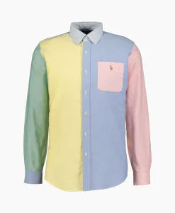 Ralph Lauren Overhemd Classic Oxford Fun Wit Dessin*Heren Overhemden