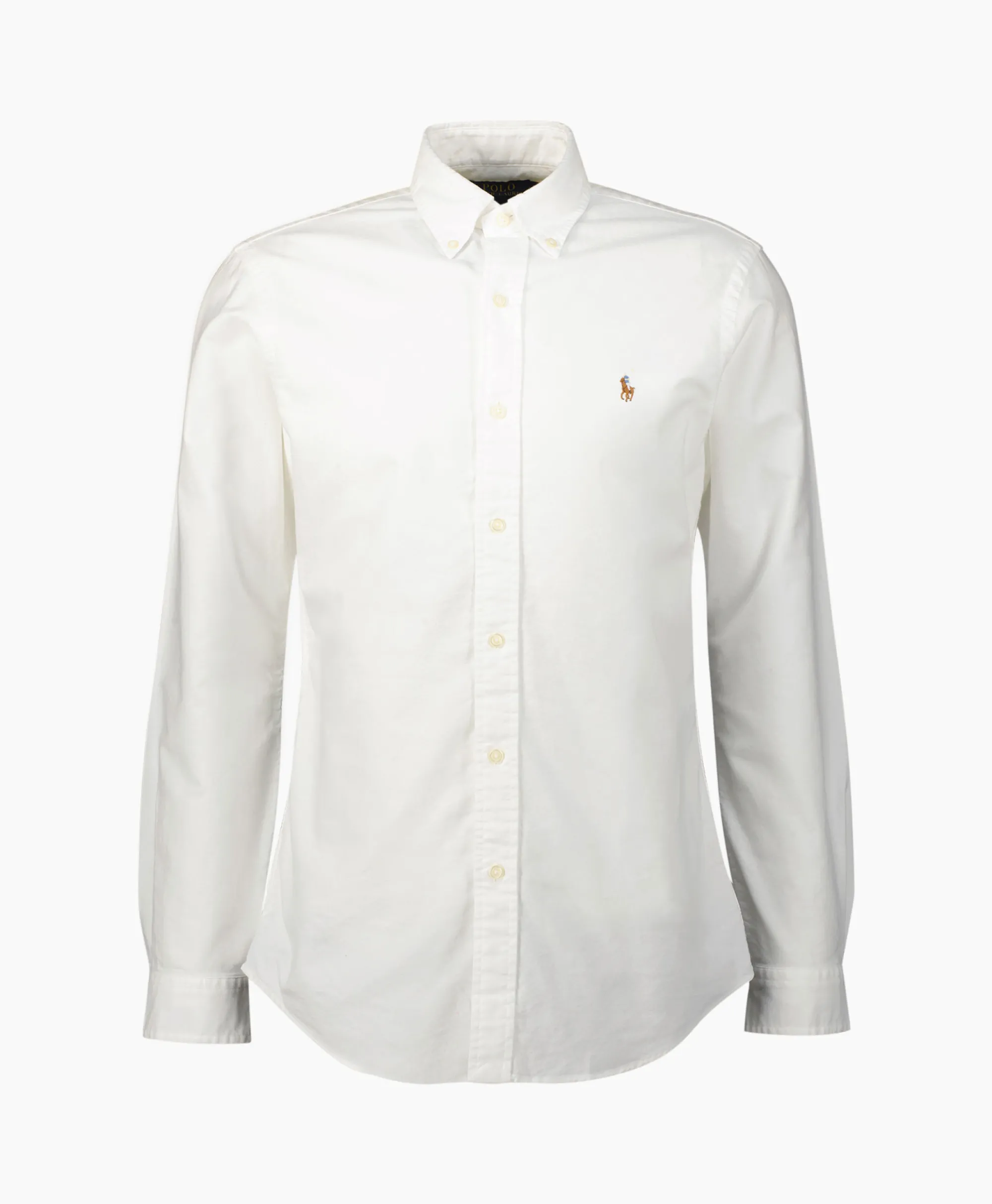 Ralph Lauren Overhemd Classic Oxford Wit*Heren Overhemden