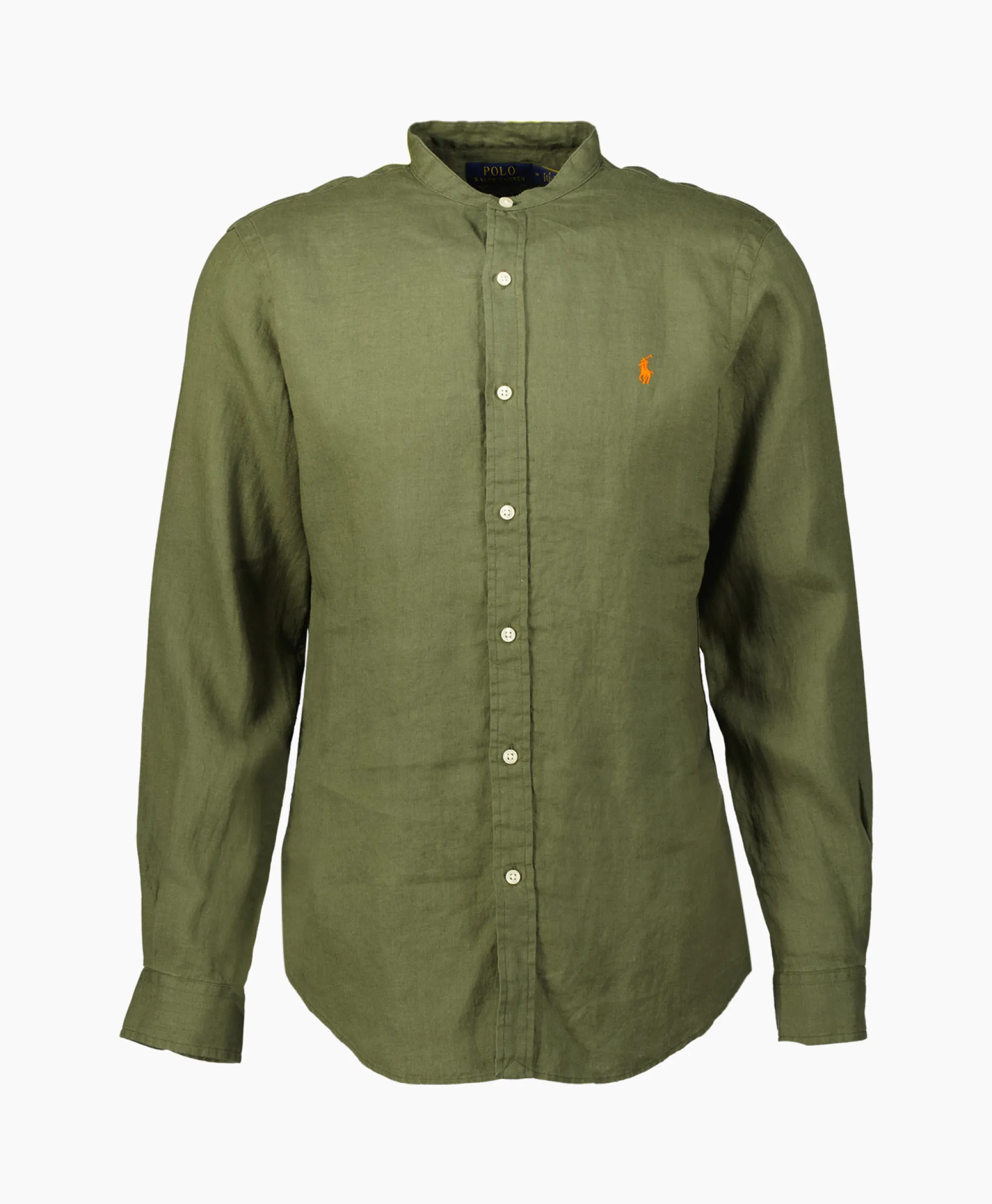 Ralph Lauren Overhemd Pd Linen Antraciet*Heren Overhemden