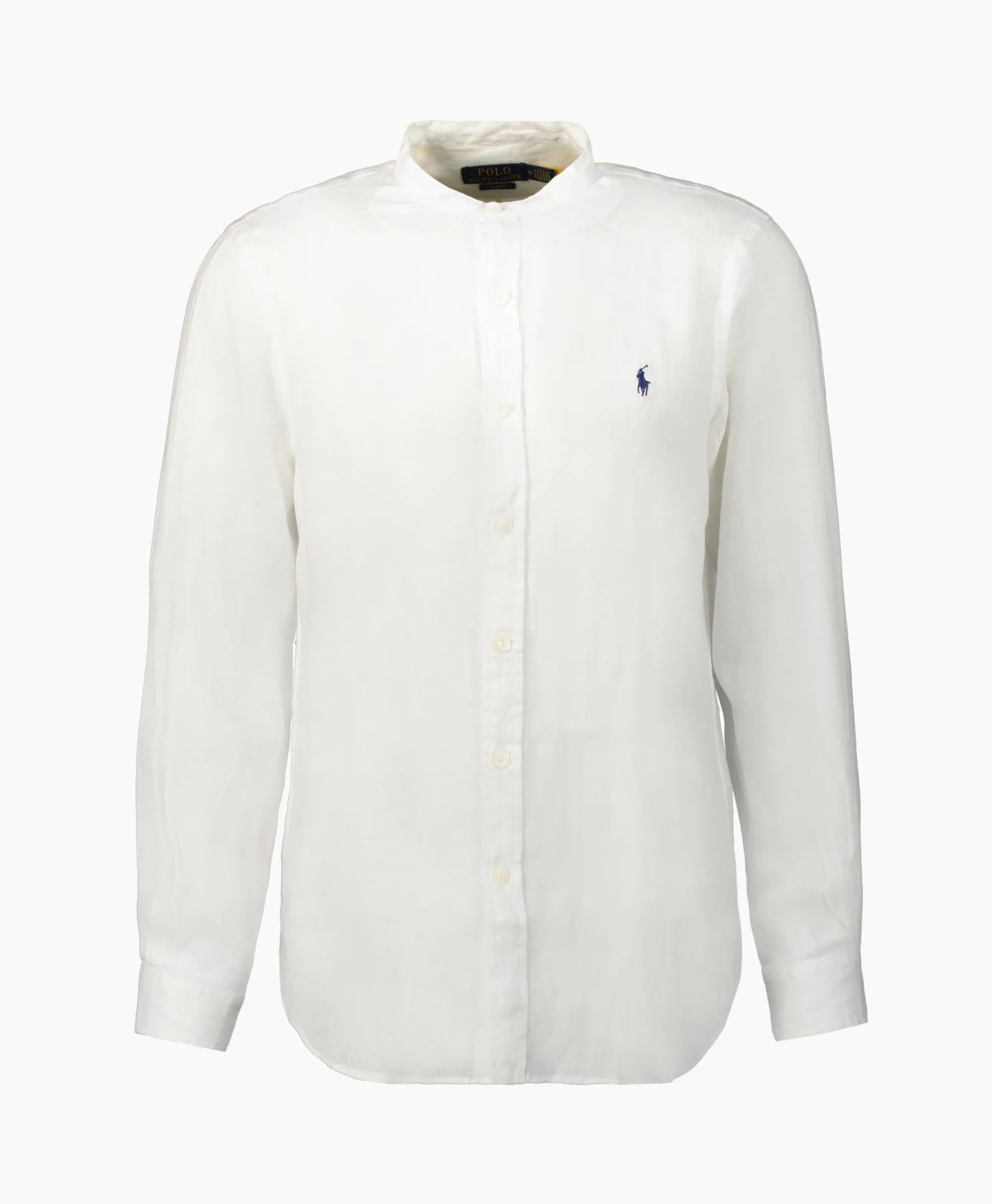 Ralph Lauren Overhemd Pd Linen Wit*Heren Overhemden
