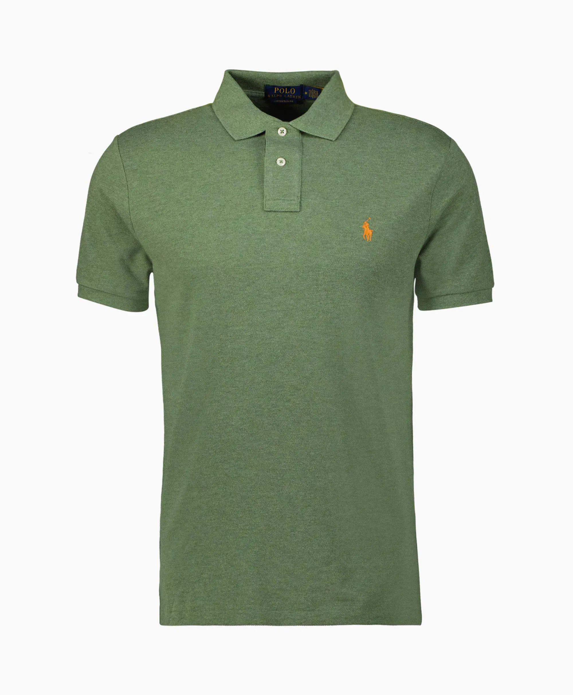 Ralph Lauren Polo Short Sleeve-Knit Groen*Heren Polo's