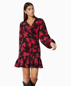 Refined Department Mini Jurk Sisi Rood*Dames Bruiloftskleding