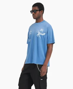 Represent Top & T-Shirt Icarus Licht Blauw*Heren T-Shirts