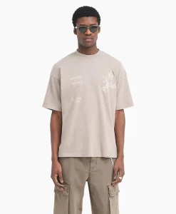 Represent Top & T-Shirt Icarus Beige*Heren T-Shirts