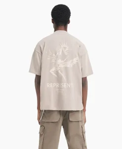 Represent Top & T-Shirt Icarus Beige*Heren T-Shirts