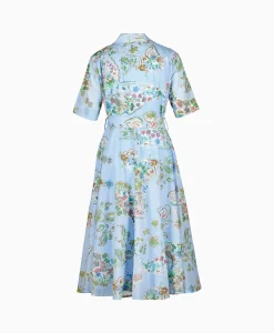 Riani Jurk 346690-4129 Blauw Dessin*Dames Jurken