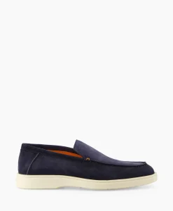 Santoni Loafer Botanist-A-Gex Blauw*Heren Instappers