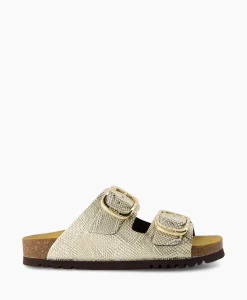 Scholl Iconic Sandaal F31526 Goud*Dames Sandalen