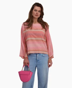 Sea Me Happy Top Moorea Multicolour Oranje*Dames T-Shirts & Tops