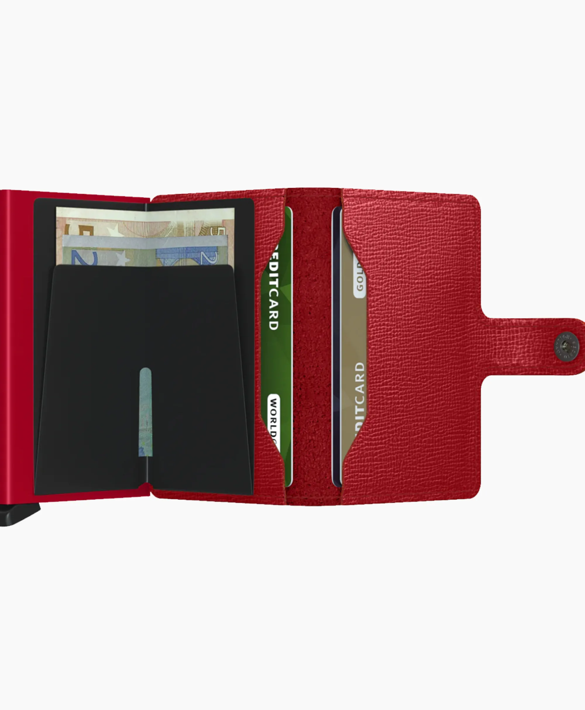 Secrid Portemonnee Miniwallet Crisple Rood*Dames Portemonnees
