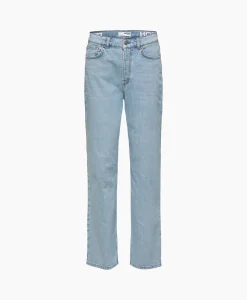 Selected Femme Jeans Alice-N Hw Wide Lon Sky Blue Jea Licht Blauw*Dames Broeken